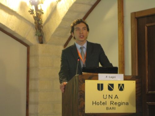 Federico Lagni di AreaNetworking.it durante l'IP Security Forum 2011 di Bari