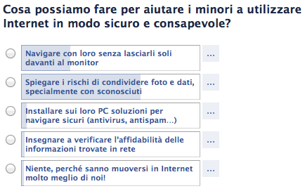 Sondaggio: Cosa possiamo fare per aiutare i minori a utilizzare Internet in modo sicuro e consapevole?