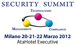 Presentato il programma dell’edizione 2012 di Security Summit