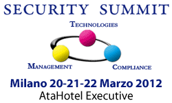 Security Summit 2012: è online il programma