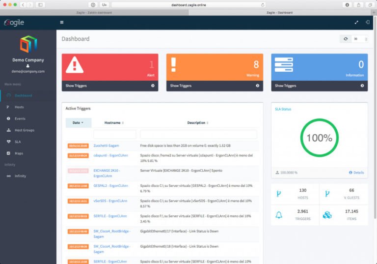 Controllare e gestire la propria infrastruttura ICT in mobilità con Zabbix e MobileOp