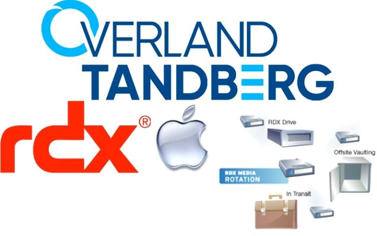 La tecnologia RDX di Overland-Tandberg ora è perfettamente integrata con lo storage professionale MAC