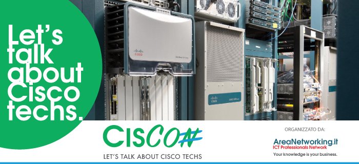 Nasce CisCon, la conferenza italiana dedicata alle tecnologie Cisco