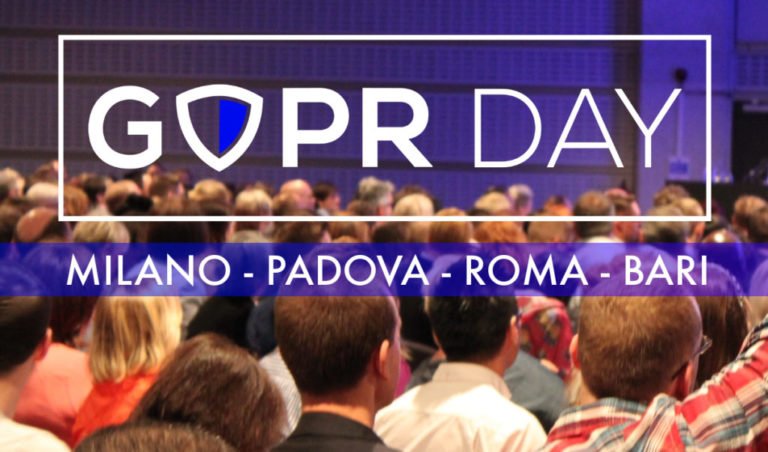 GDPR Day 2018: aperta la vendita dei biglietti