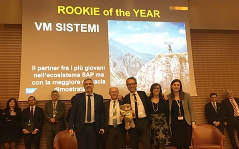 VM Sistemi premiata in occasione dei 30 anni di SAP