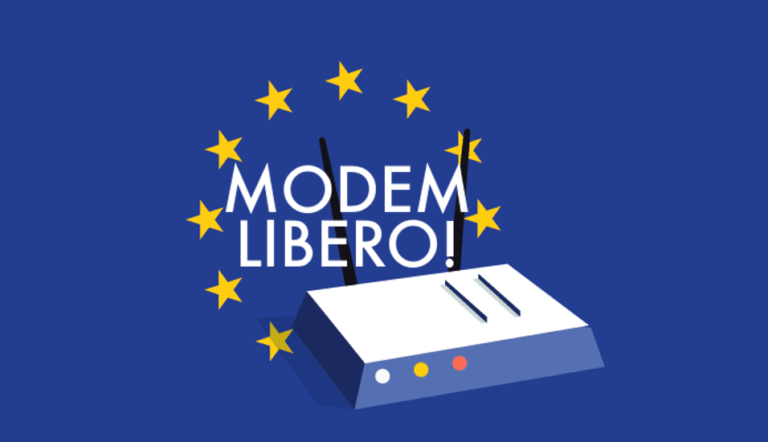 Gratis non è libero. Quando dietro la scelta del modem ci sono i diritti del cittadino.