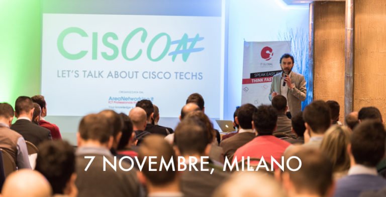 Disponibili i biglietti per CisCon 2018, la conferenza italiana dedicata alle tecnologie Cisco