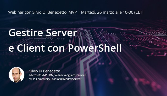 Terzo webinar Netwrix con Microsoft MVP