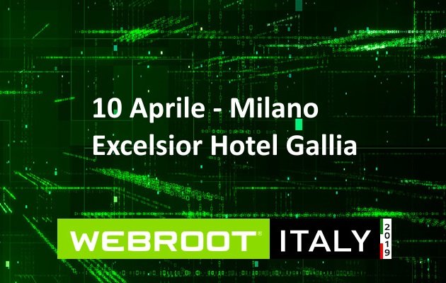 Le best practice della cybersecurity per i Managed Service Provider al centro del Webroot Italy