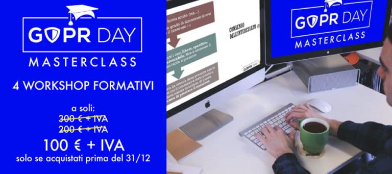 Non perdere la GDPR Day Masterclass