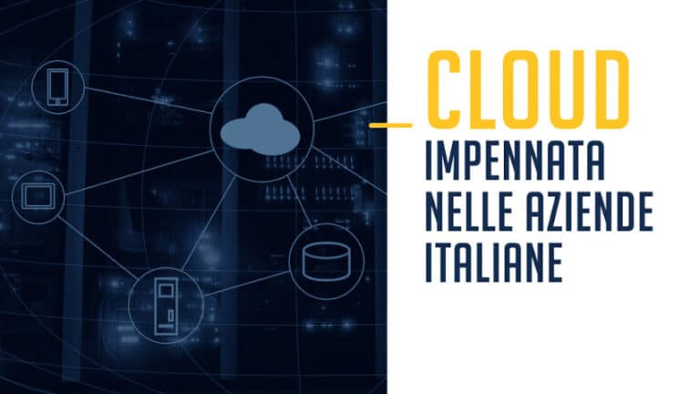 Impennata del Cloud nelle aziende italiane