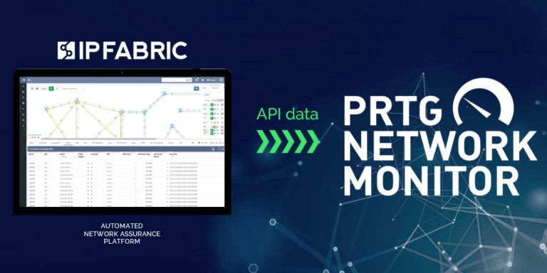 Integrazione di PRTG con l’API di IP Fabric