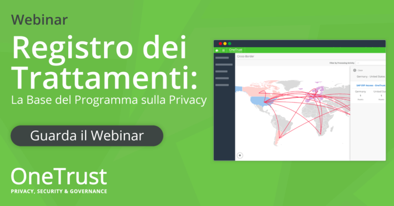 Registro dei Trattamenti: ​La Base del Programma sulla Privacy