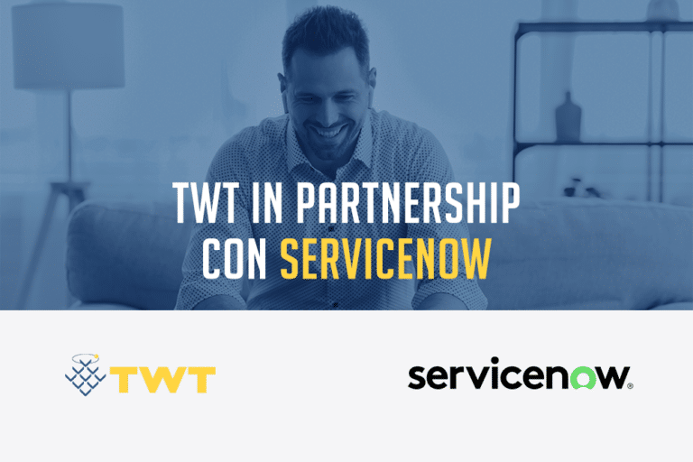 TWT in partnership con ServiceNow