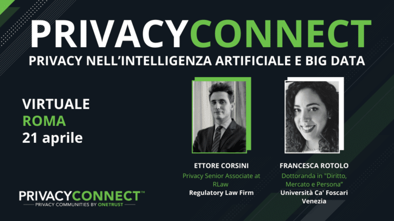 Privacy nell’Intelligenza Artificiale e Big Data