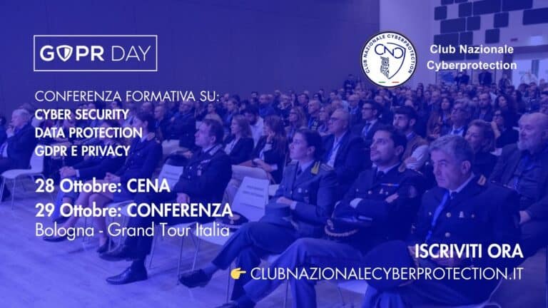 Panel del Garante Privacy alla Conferenza nazionale GDPR Day 2025 | Ultimi 3 biglietti scontati del 50%